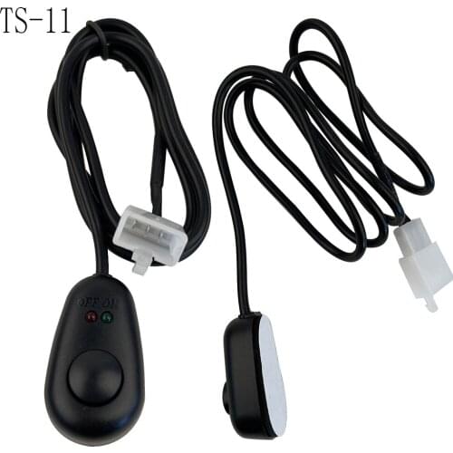 12V Automobile Universal Modified Fog Lamp Switch Wiring Harness Water Drop Button Switches 3-Pin 1.03m