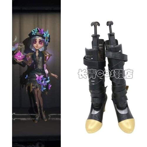 Game Identity V Perfumer Vera Nair Cosplay Cosplay Shoes Boots Custom Hand Made Halloween Carnival Party Role Play props