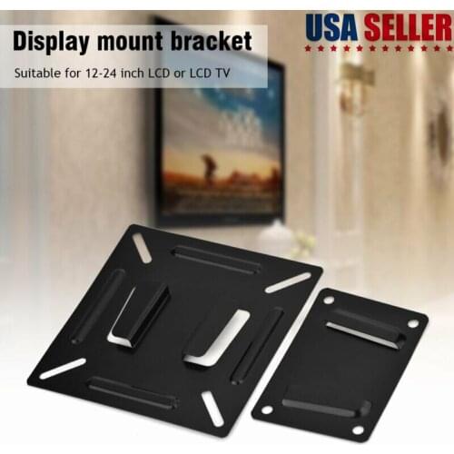 Household Monitor TV Wall Stand Bracket For 12-24 Inch LCD LED Monitor TV PC Flat Screen TV Monitor Holder Mount Stand