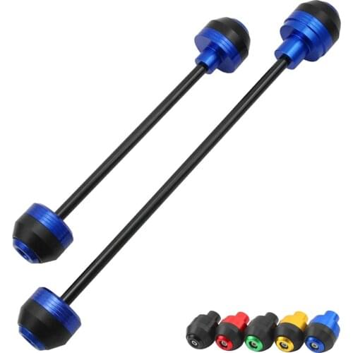 For YAMAHA FZ-09 FZ-10 MT-09 MT-10 14-20 Front Rear Wheel Slider Fork Axle Crash Protector Aluminum 2016 2017 2018 2019 2020