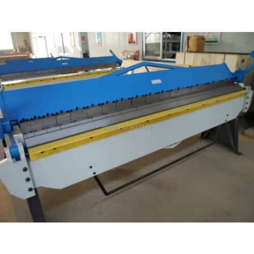 3050*2.0mm hand brake sheet metal brakes bending machine pan and box folding machinery tools
