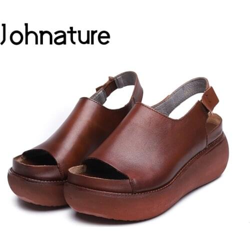 Женская обувь на каблуке Johnature China At AliExpress