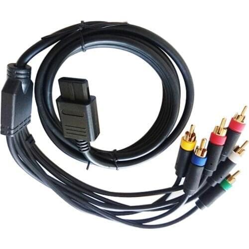 10PCS For SFC For NGC For N64 video cable RCA Composite Cable For Sony PVM BVM NEC XM UPSCALER BNC Not Component