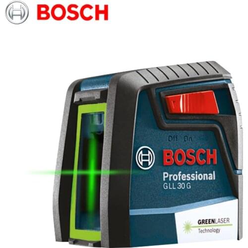 Original Bosch GLL30G Laser Level High Precision Green Light Two-Line Horizontal And Vertical Laser Level Light Tool