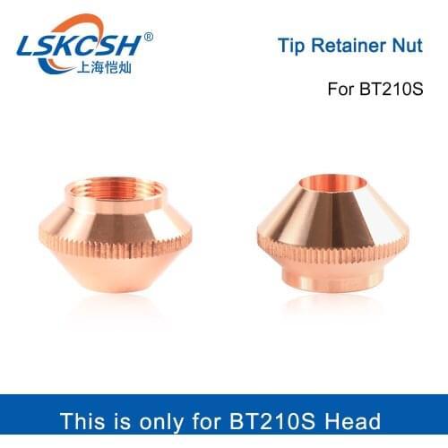 LSKCSH 10Pcs/Lot Raytools Original Laser Retainer Nut for Raytools Fiber Laser Cutting Head BT210S