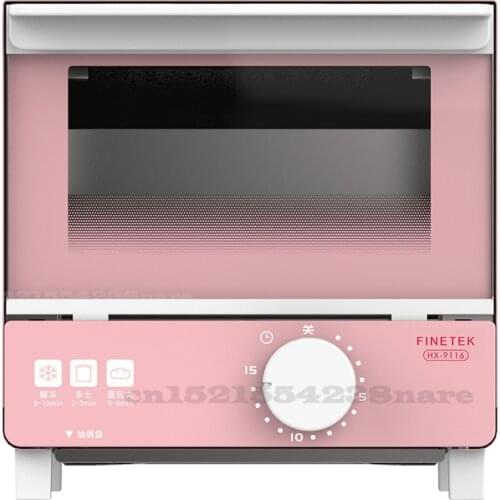220V/550W Mini Electric Oven Small 5L Household Baking Machine Quartz Tube Heating Anti-scalding Handle Multi-function Oven