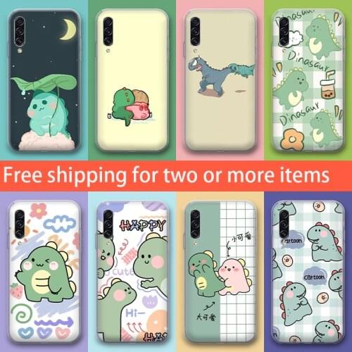 Cute Little dinosaur Phone case for oppo realme 6 pro 6s 6i xt x2 pro x 3 5 pro c3 c11 c12 c15 soft silicone cases
