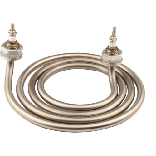 3000W 220V 4 Rings Water Heater Element SUS304 Pancake Coil 2-pin Heating Element for Barrel