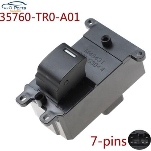 35760-TR0-A01 New Power Master Window Switch Button For Honda CRV 2012-2015 For CIVIC civic 2012-2017 35760TR0A01