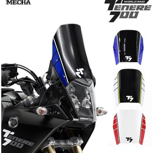 NEW For YAMAHA TENERE 700 T700 XTZ 700 2019-2021 Motorcycle Accessories high quality abs plastic before Windscreen Windshield