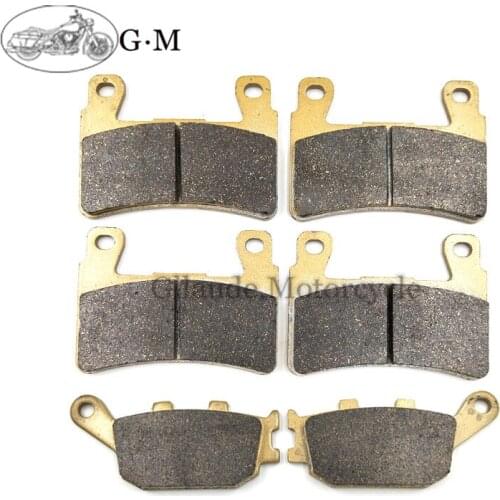 Motorcycle Front / Rear Brake Pads sets For Honda CB400 SF4/5/S5 NC39 2004-2005 CBR600 F4 F4i 1999-2006 CBR600RR F5 2003-2004