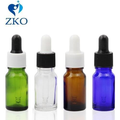 5pcs 15/20/30/50ml Reagent Eye Dropper Drop Glass Aromatherapy Liquid Pipette Bottle Refillable Reusable Essential Oil Bottles