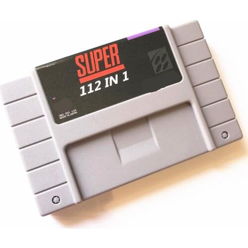 Support Save ! 112 in 1/Shadow/DKC123/Sonic 4/Aladdin/Lost Vikings/for 46 Pins NTSC console