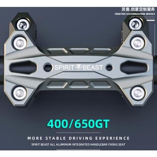 Applicable to Cfmoto 400gt Handle Pressing Code Modification Cf650gt Handlebar Pressing Cover Directional Handle Fixing Code