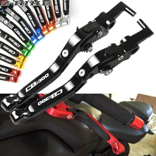For Honda CB1300 CB 1300 X4 1997 - 1999 CB1300 CB1300 X4 SC38 Motorbike Adjustable Folding Extendable Moto Clutch Brake Levers
