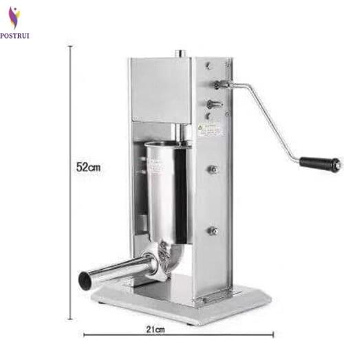 3L Manual sausage filling machine sausage machine ham filling machine sausage making machine vertical stainless steel