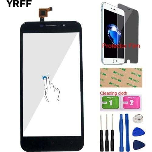 Mobile Touch Screen For Prestigio Grace M5 LTE PSP5511DUO PSP 5511 Lens Sensor Digitizer Panel Tools Protector Film