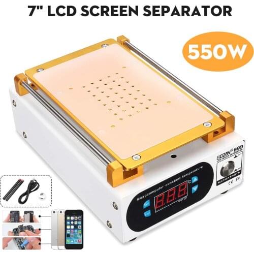 LCD Screen Separator Auto Heating Platform Phone Repair Machine Glass Removal Smooth Plate Screen Separator 7inch 220/110V
