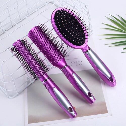 Hair brush Girls Hair Scalp Massage Comb Wet Curly Hair Anti-static Comb for Salon Hairdressing Styling Tool