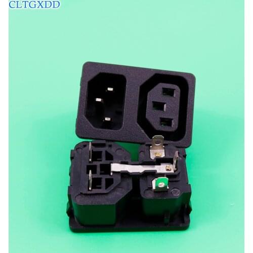 Cltgxdd IEC C13 Male C14 Female Power Socket Adapter Plug AC 250V 10A/15A