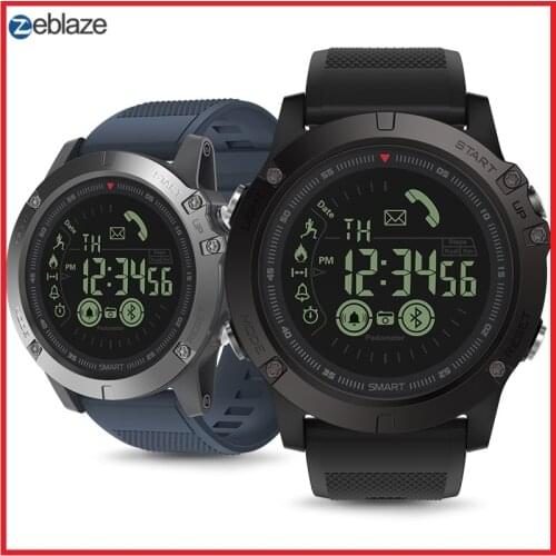 Zeblaze VIBE 3 Flagship Rugged Smartwatch 33-month Standby Time 24h All-Weather Monitoring Smart Watch For IOS And Android new
