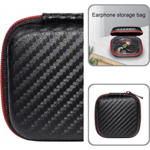 Headphone Bag Wear-resistant Excellent Fine Workmanship Anti-pressure Shock-proof Earbuds Headphone Bag