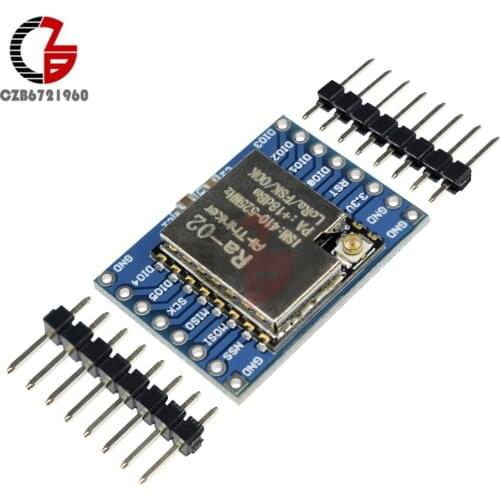 SX1278 LoRa Module 433M 10KM Ra-02 Ai-Thinker Wireless Spread Spectrum Transmission Socket for Smart Home DIY Kit
