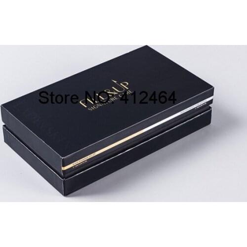 UV Protected luxury custom logo white cardboard magnetic flap closure cosmetic box with foam insert ---PX10913