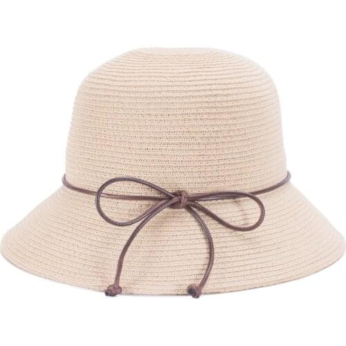 Lawliet Womens Packable Wide Brim Straw Summer Sun Hat T421