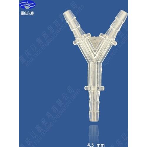 4.5mm Y plastic pipe connector,hose connector,pipe fittings