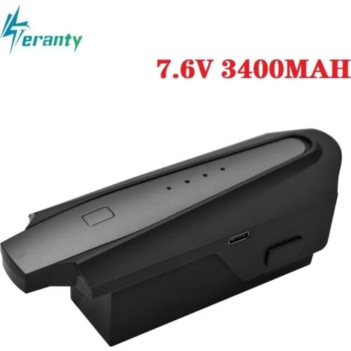 7.6V 3400mah Lipo battery for MJX Bugs 12 B12 EIS RC Quadcopter Spare Parts Battery for 7.6V Drone battery