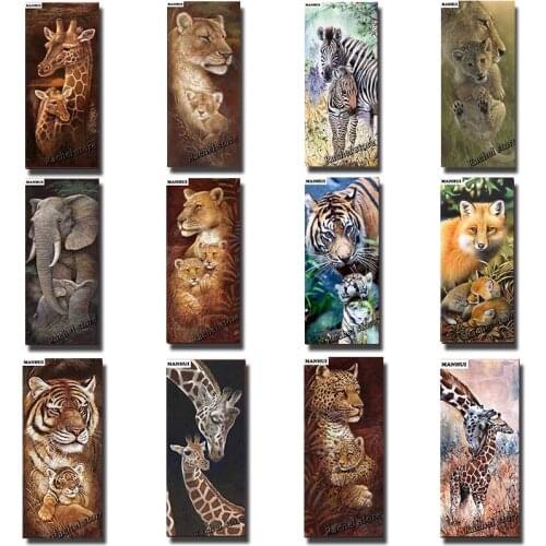 DIY Diamond Paintings Diamond Mosaic Animals Full Square Diamonds and Round Diamond Embroidery MH21032