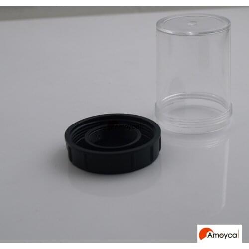 Big Lens box M27X0.75 microscope Objective box vials- for M27 thread objectivee for Zeiss leica microscope objective cases