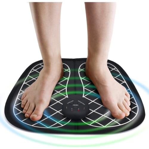 EMS Foot Massager Foot Massager Electric ABS Physiotherapy Revitalize Pedicure Foot Vibrator Wireless Feet Muscle Stimulator