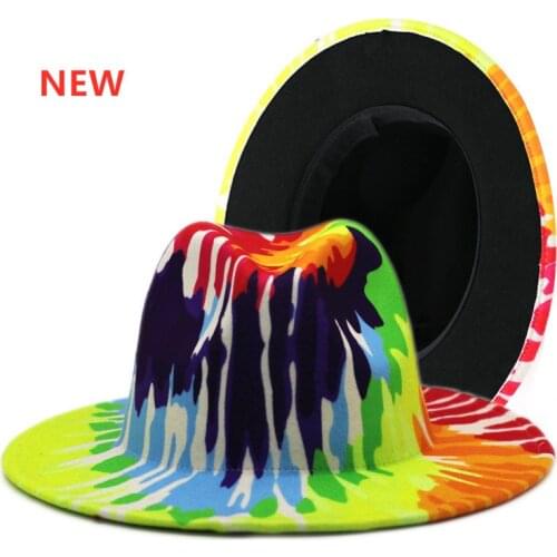Vantage panama fedoras wide brim unisex hat felt cap fedoras multicolor fedoras hat party hat church top hat for women and men