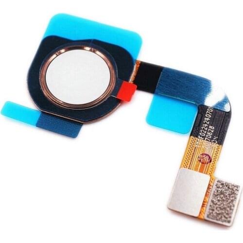 For Nokia 7 Plus White/Black Color Home Key Fingerprint Button Flex Cable