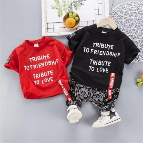Cotton Summer baby children soft shorts suit t-shirt todder boy and girl kids dinosaur cartoon cute clothes cheap stuff for 1-6Y