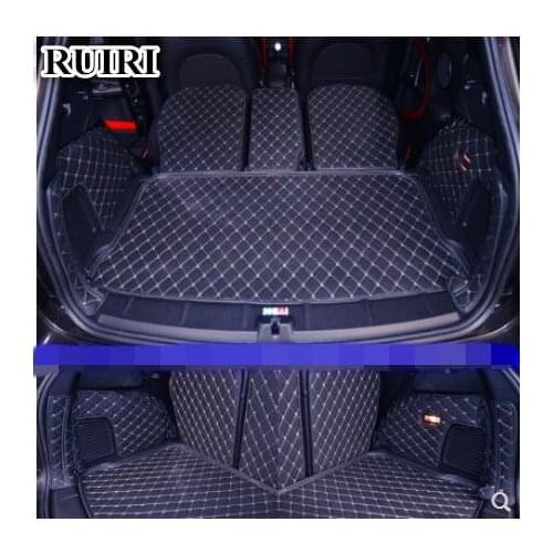Good quality! Special trunk mats for Mini Cooper Countryman R60 2016-2011 durable boot carpets cargo liner mats,Free shipping