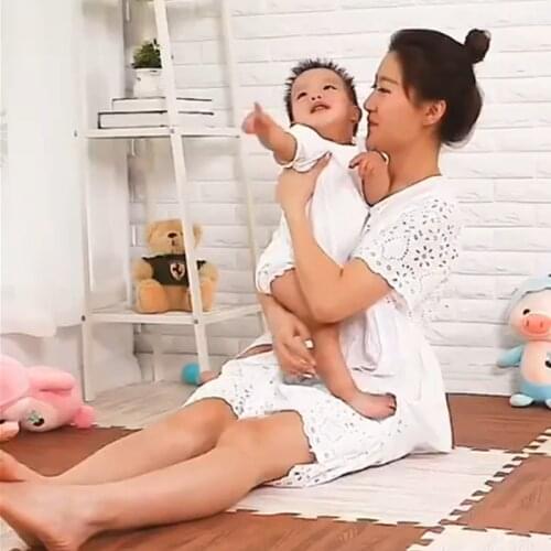 Wood Grain EVA Foam Play Mat Anti-skid Splicing Crawling Carpet Kids Puzzle DIY Toy Floor Carpet Living Room Rug Home Products