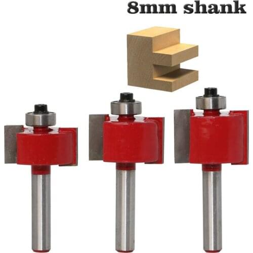 1Pcs 8mm Shank CNC Engraving End Mill TGroove Needle Tip Router Bits Woodworking Router Bits Carving Tools Milling Cutter