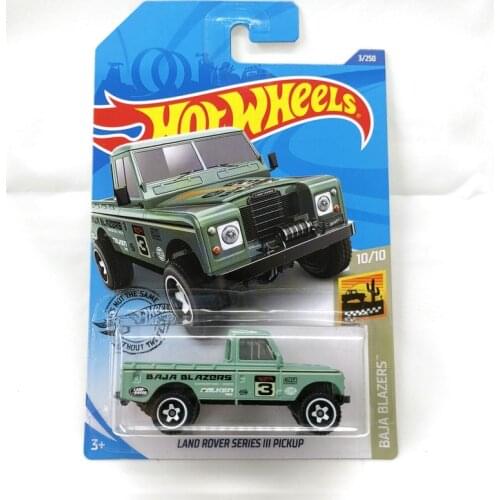 Hot Wheels 1:64 Cars LAND ROVER SERIES PICKUP Collector Edition Metal Diecast Model Cars Kids Toys Gift