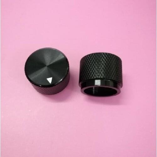 Multi-turn Aluminum Cabinet Potentiometer Knob Speaker Volume Control Switch Cap 20*15.5MM 10PCS