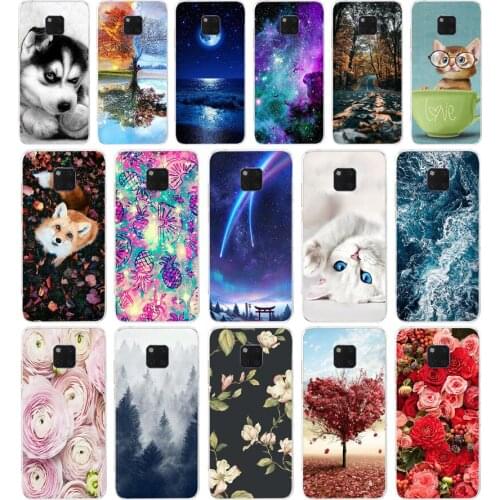 B Soft Case For Huawei Mate 20 pro Transparent Silicone Phone For Huawei Mate 20 Cover Coque Capa for mate 20