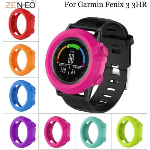 Soft Silicone Protector Case Protective Shell For Garmin Fenix 3/Fenix 3 HR /Quatix 3 Smart Watch high quality