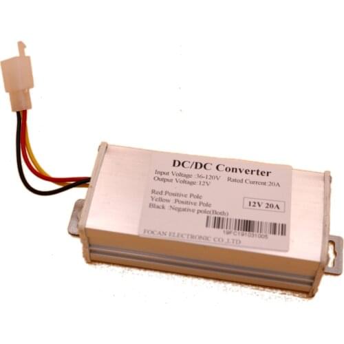 36V/48V/60V/72V/80v/96V/120V to 12V 20A DC/DC converter for Electric Car /Vehicle Battery