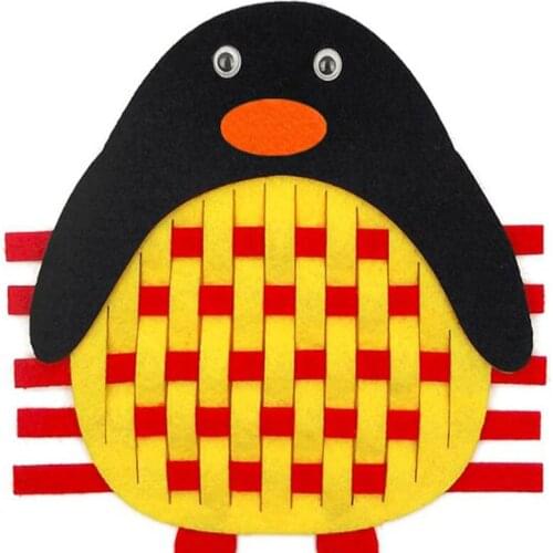 Brand New Cartoon Rocket Fish Icecream Hat Owl Pengiun Felt Children handmade Nonwoven Decoration DIY Felt Package