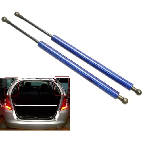 Carbon fiber for Honda Fit (GD1/2/3/4) Honda Jazz hatchback 2001-2007 Gas Spring rear trunk Lift Supports Struts Shocks Dampers