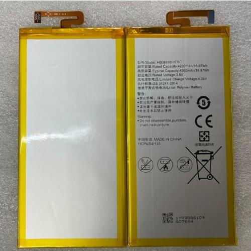 HST New Battery 4230mAh HB3665D2EBC 3665D2 Battery for Huawei P8 Max 4G W0E13 T40 Smartphone High quality Replacement Battery