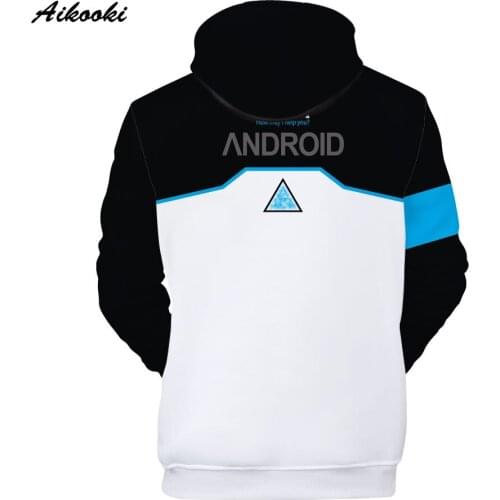 Explosive Detroit Become Human Boys/girls Cool 3D Kpop Hoodies Print Hoodies Autumn Street Wear Cool Teenage Long sleeve Clothes