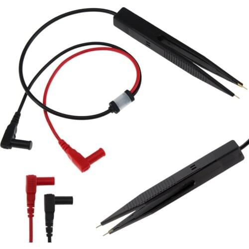 SMD Inductor Test Clip Meter Probe Tweezers LCR test pen For Resistor Multimeter Capacitor Test Clip Multimeter Probe